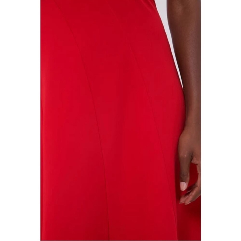 Tuckernuck x India Hicks Scarlet Carmen One Shoulder Midi Dress NWT Size S - Picture 5 of 15